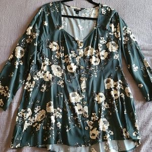 Torrid Long Sleeve Blouse